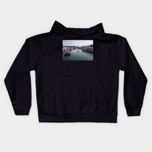 Weymouth Harbour, UK Kids Hoodie